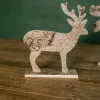 Discount 7.75” Birch Moose Christmas Decor Christmas Accents