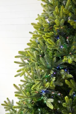 Best 7.5' Deluxe Trinity Pine Artificial Christmas Tree With 2000 Color-Changing Lights Christmas Trees|Christmas Trees