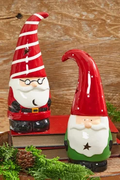 Sale 11.5” Dolomite Light Up Santa Gnome Figure Christmas Accents
