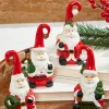 Clearance 4" Dolomite Santa Bells Christmas Accents