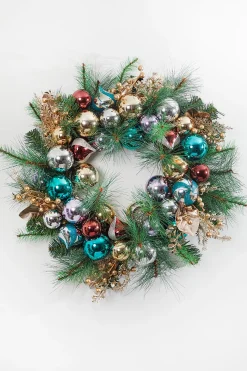 Hot 24" Elegant Mixed Wreath Christmas Wreaths