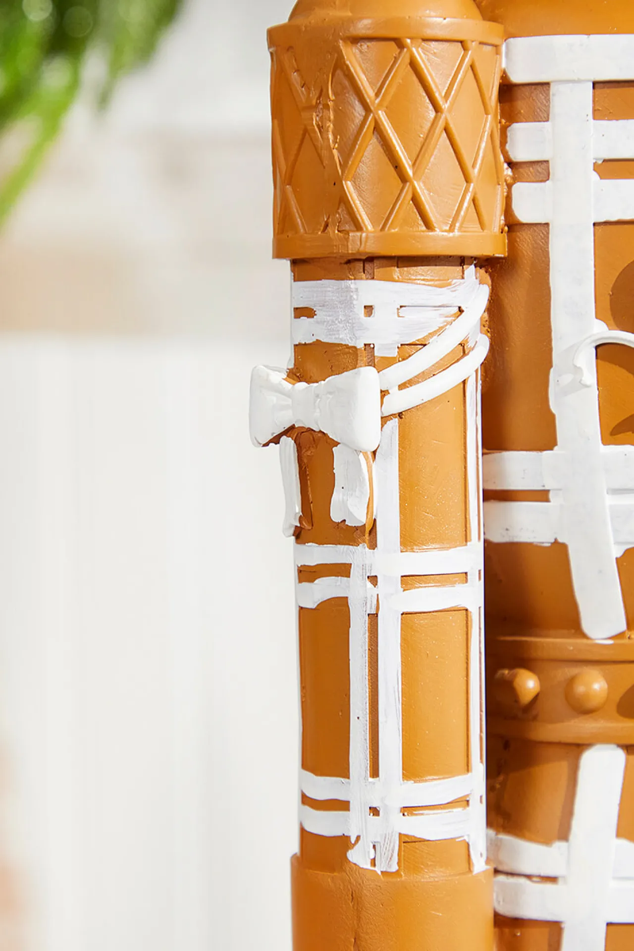 Store 35" Gingerbread Nutcracker Christmas Accents|Christmas Resin