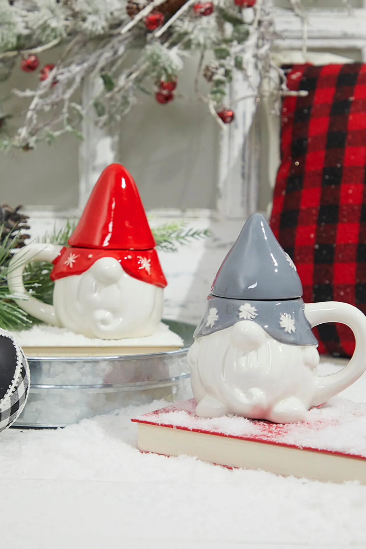 Discount 6.5" Holiday Gnome Mug Christmas Accents