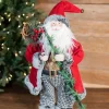 Flash Sale 24” Holiday Santa With Houndstooth Pants Figurine Christmas Accents