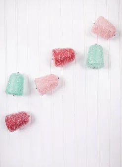 Hot 46” Ice Gumdrop Ornament Garland Christmas Garlands