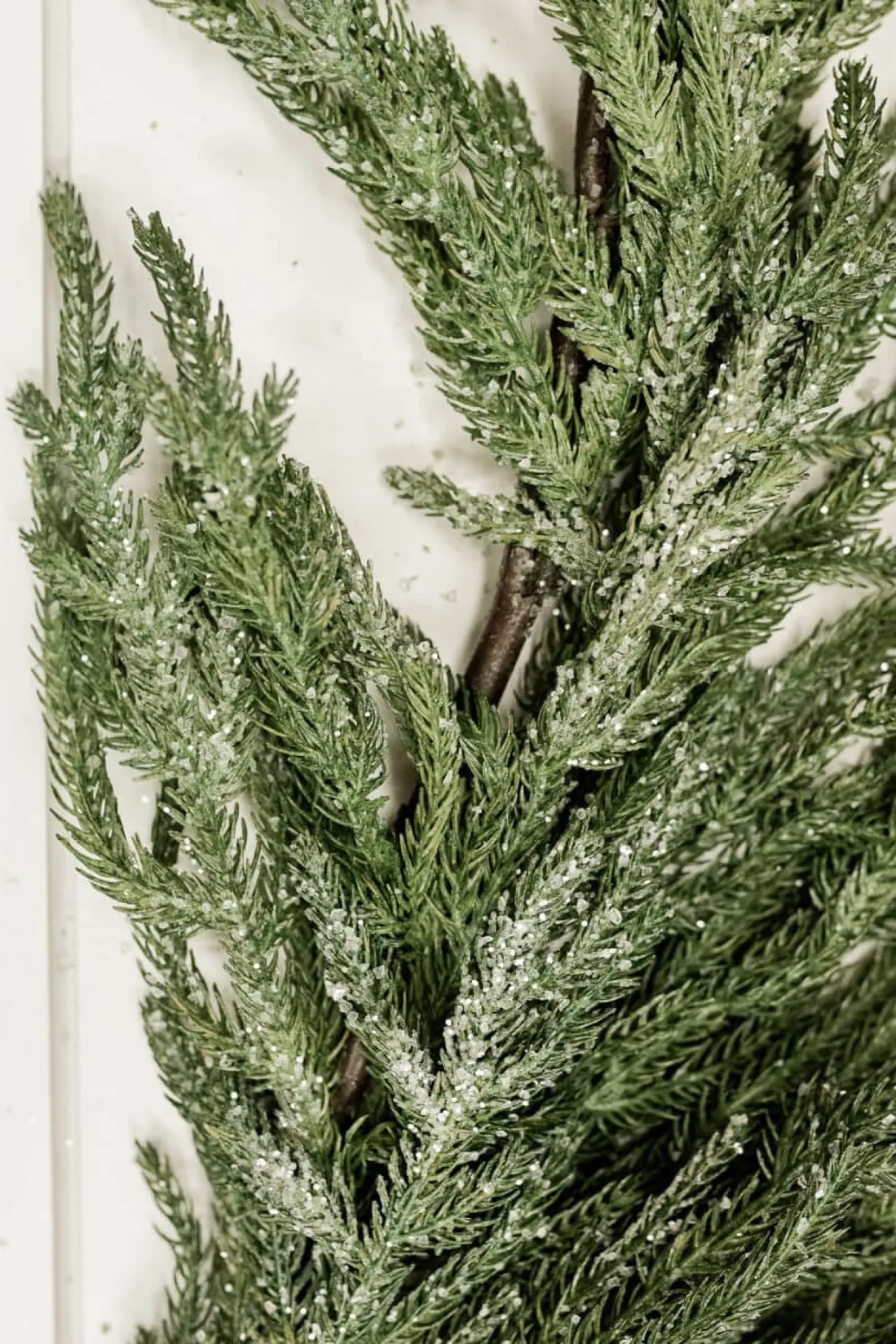 Shop 48” Iced Garden Norfolk Pine Garland Christmas Garlands|Natural Greenery