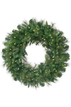 Hot 60" LED Belgium Wreath (Warm White) Wreaths|Christmas Wreaths