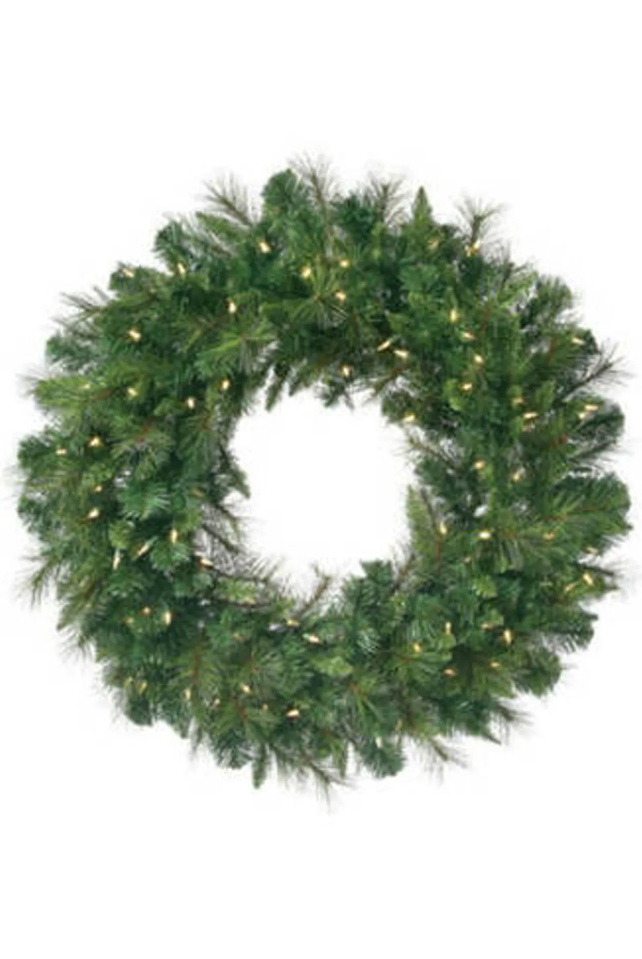 Hot 60" LED Belgium Wreath (Warm White) Wreaths|Christmas Wreaths