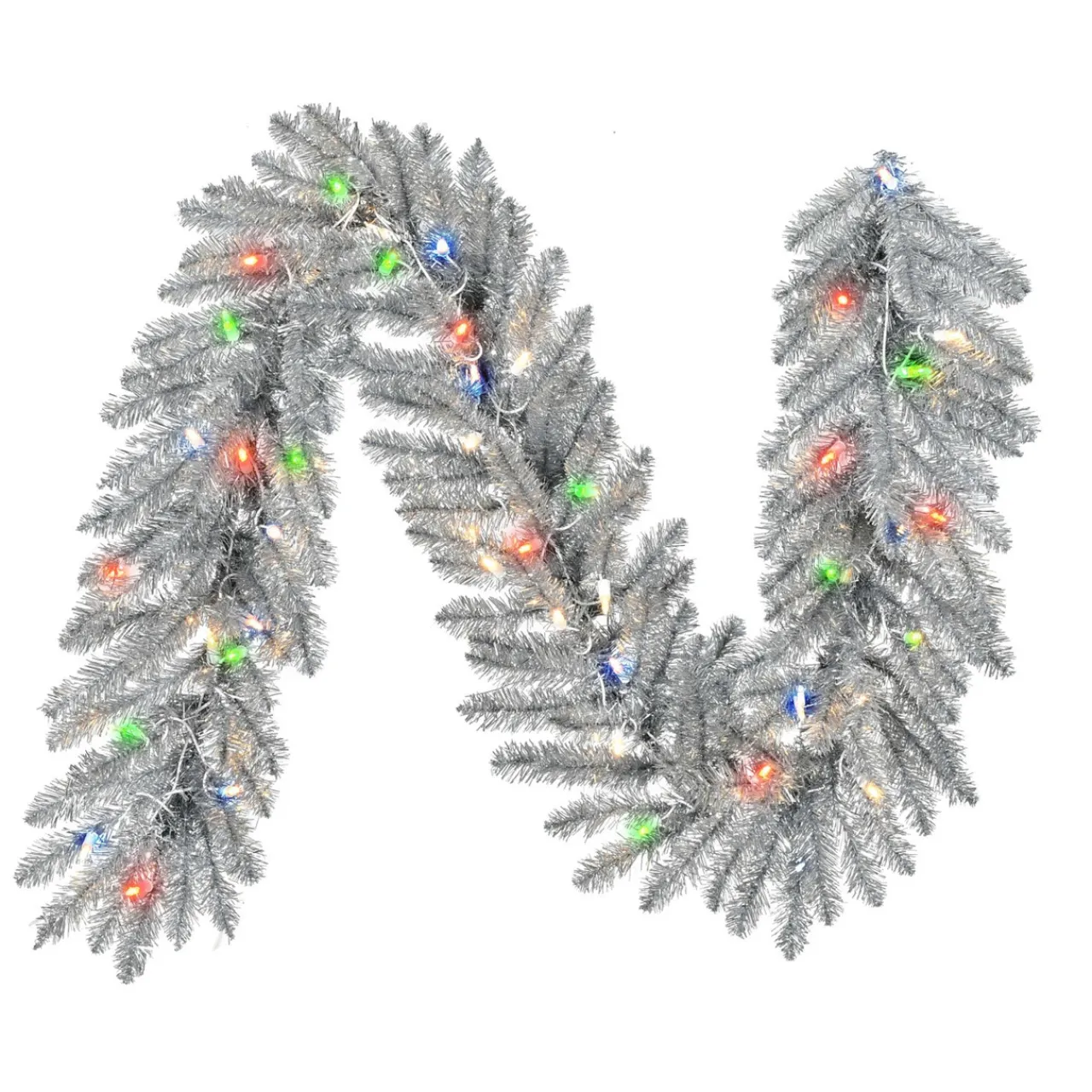 Discount 6' LED Silverado Garland - Multi Christmas Garlands