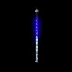 Sale 24" LED Snowfall Tube - Blue/Pure White Outdoor Lighting