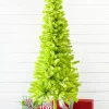 Cheap 5' Lime Green Whimsical Tree With LED Lights Christmas Trees|Christmas Trees