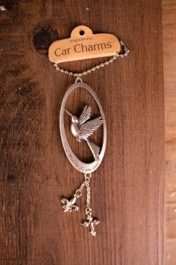 Shop 4” Metal Inspirational Car Charms Christmas Accents