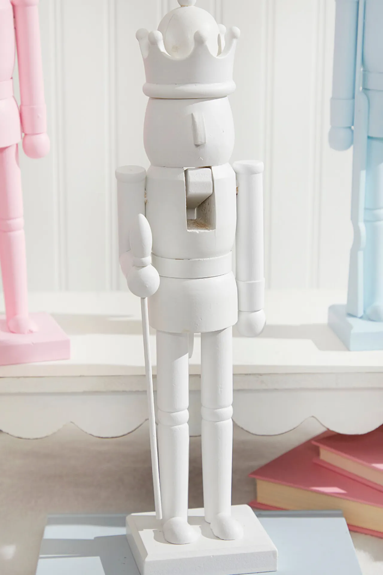 Cheap 15" Monochromatic Nutcracker - 4 Assorted Christmas Accents