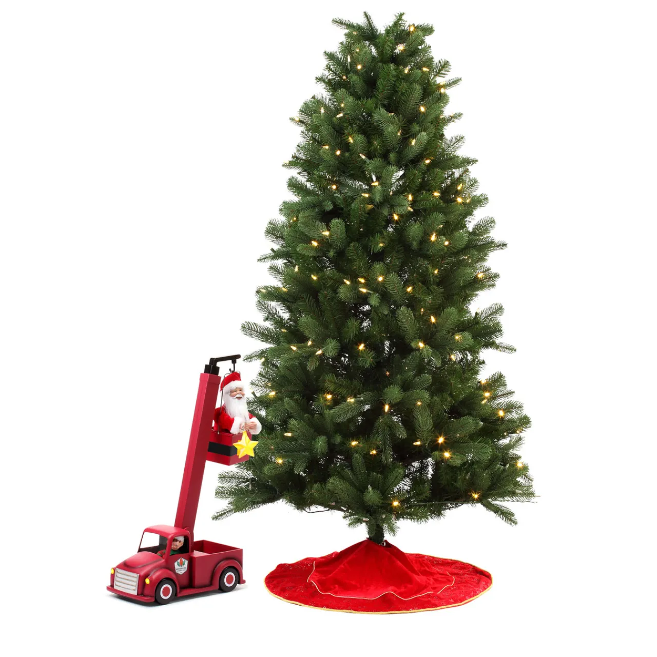 Fashion 43" Mr. Christmas Animated North Pole Lighting Crew Christmas Accents