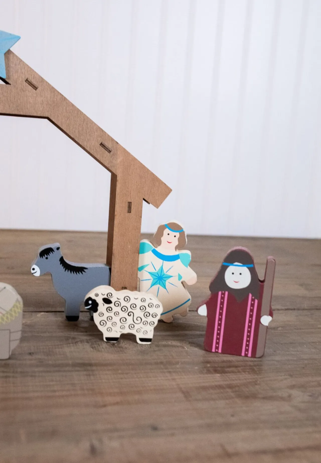 Cheap 12 Piece Children’s Nativity Set Christmas Accents