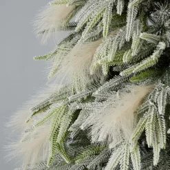 Hot 10' Pine And Pampas Artificial Christmas Tree With 800 Warm White LED Lights Christmas Trees|Christmas Trees