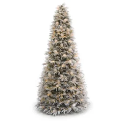 Hot 10' Pine And Pampas Artificial Christmas Tree With 800 Warm White LED Lights Christmas Trees|Christmas Trees