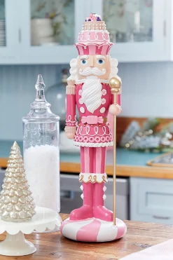 Clearance 21" Pink Sweet Shoppe Nutcracker Christmas Accents