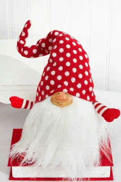 Fashion 16” Polka Dot Gnome Christmas Accents