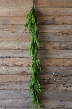 Shop 72” Real Touch Norfolk Pine Garland Christmas Garlands|Natural Greenery