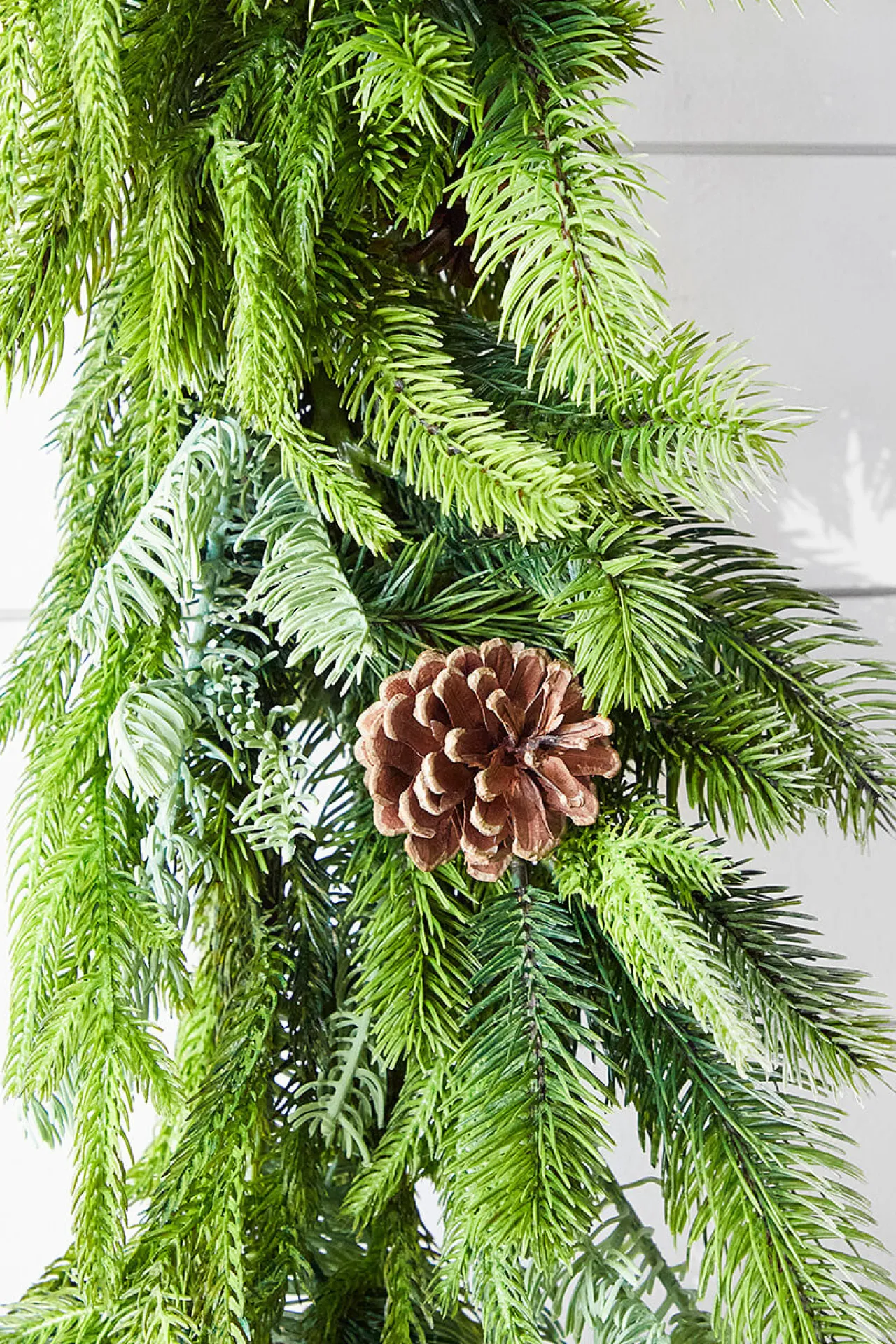 Store 72” Real Touch Norfolk Spruce/Juniper Garland Christmas Garlands|Natural Greenery