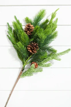 Best Sale 24” Real Touch Norfolk Spruce Juniper Spray Natural Greenery