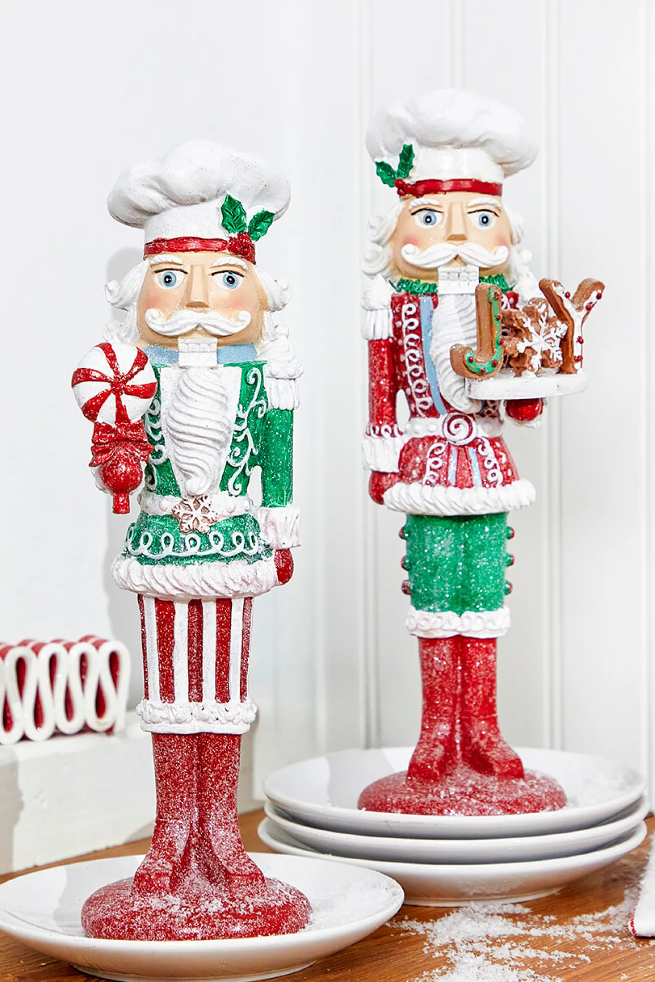 Flash Sale 11.5" Resin Candy Nutcracker Christmas Accents
