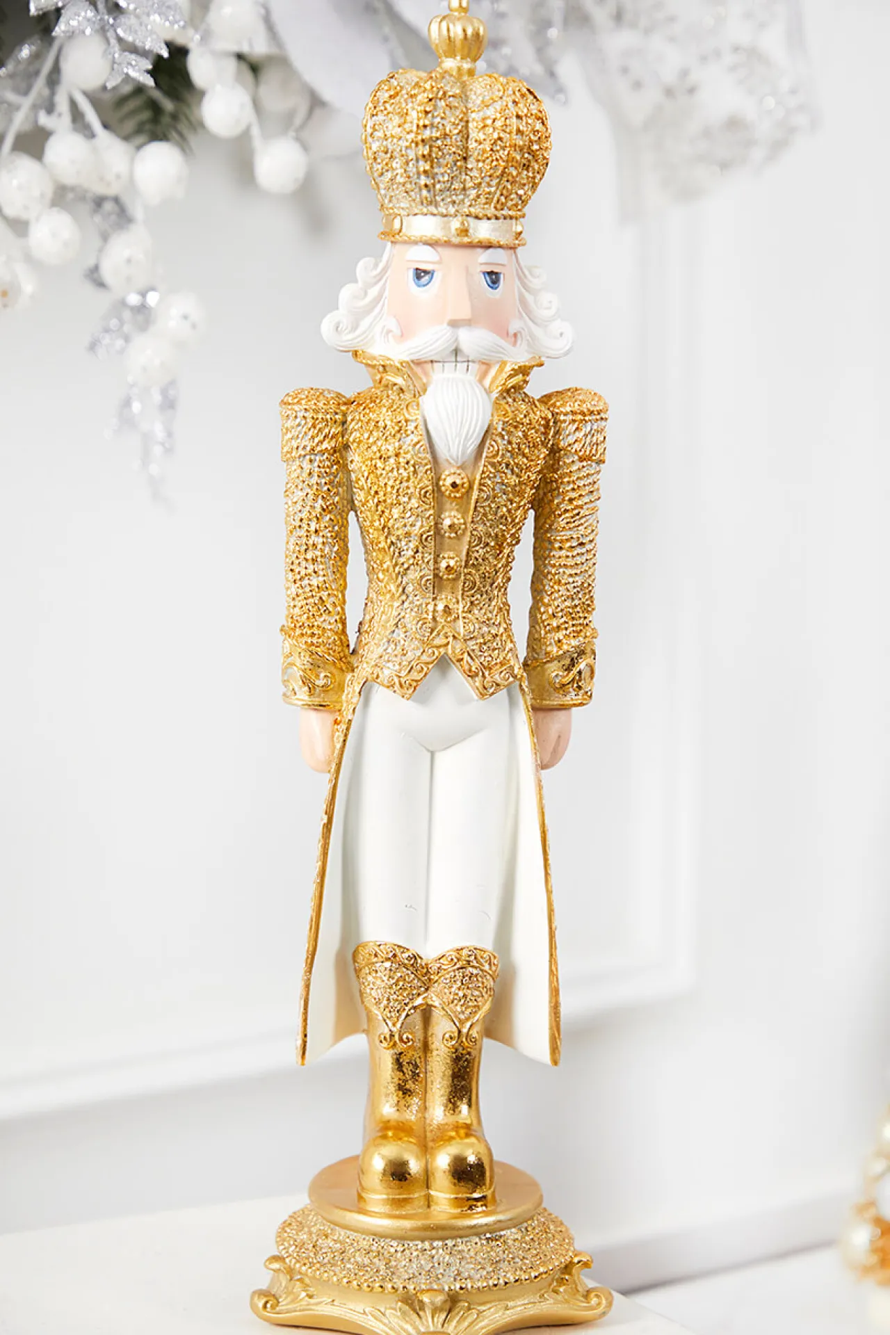 Outlet 18" Resin Diamond Opulent Nutcracker Christmas Accents