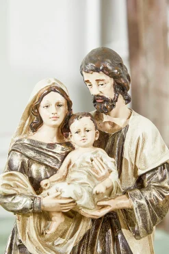 Fashion 13” Resin Holy Family Christmas Accents