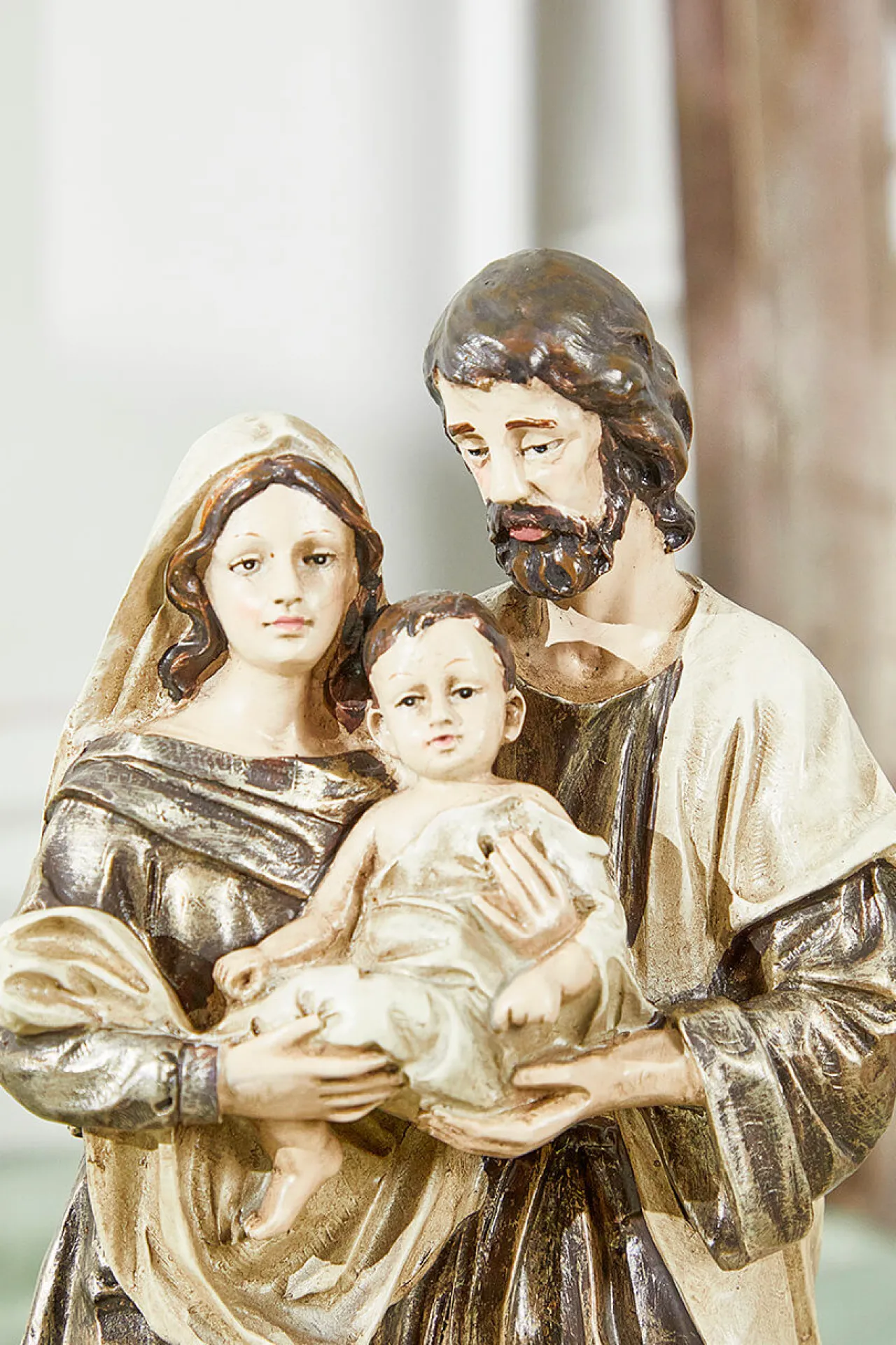 Fashion 13” Resin Holy Family Christmas Accents