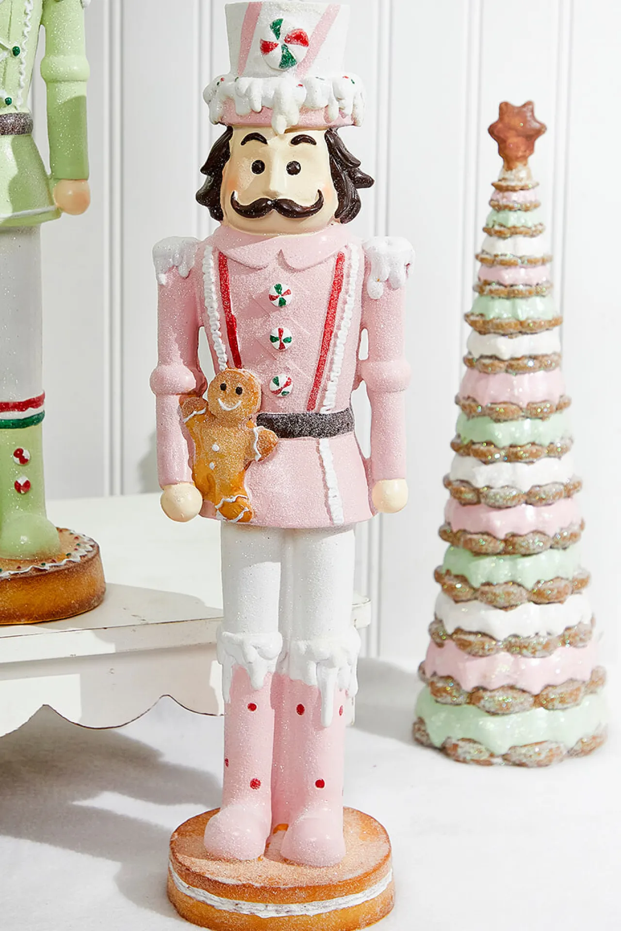Clearance 16" Resin Kringle's Bakery Nutcracker Christmas Accents