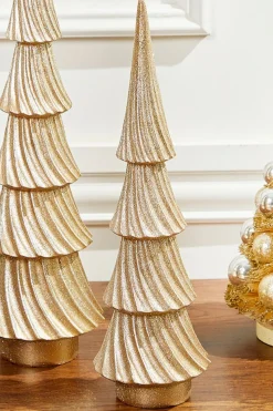 Hot 14" Resin Modern Tree Christmas Accents