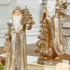 Fashion 12.25” Resin Rustic Santa Christmas Accents