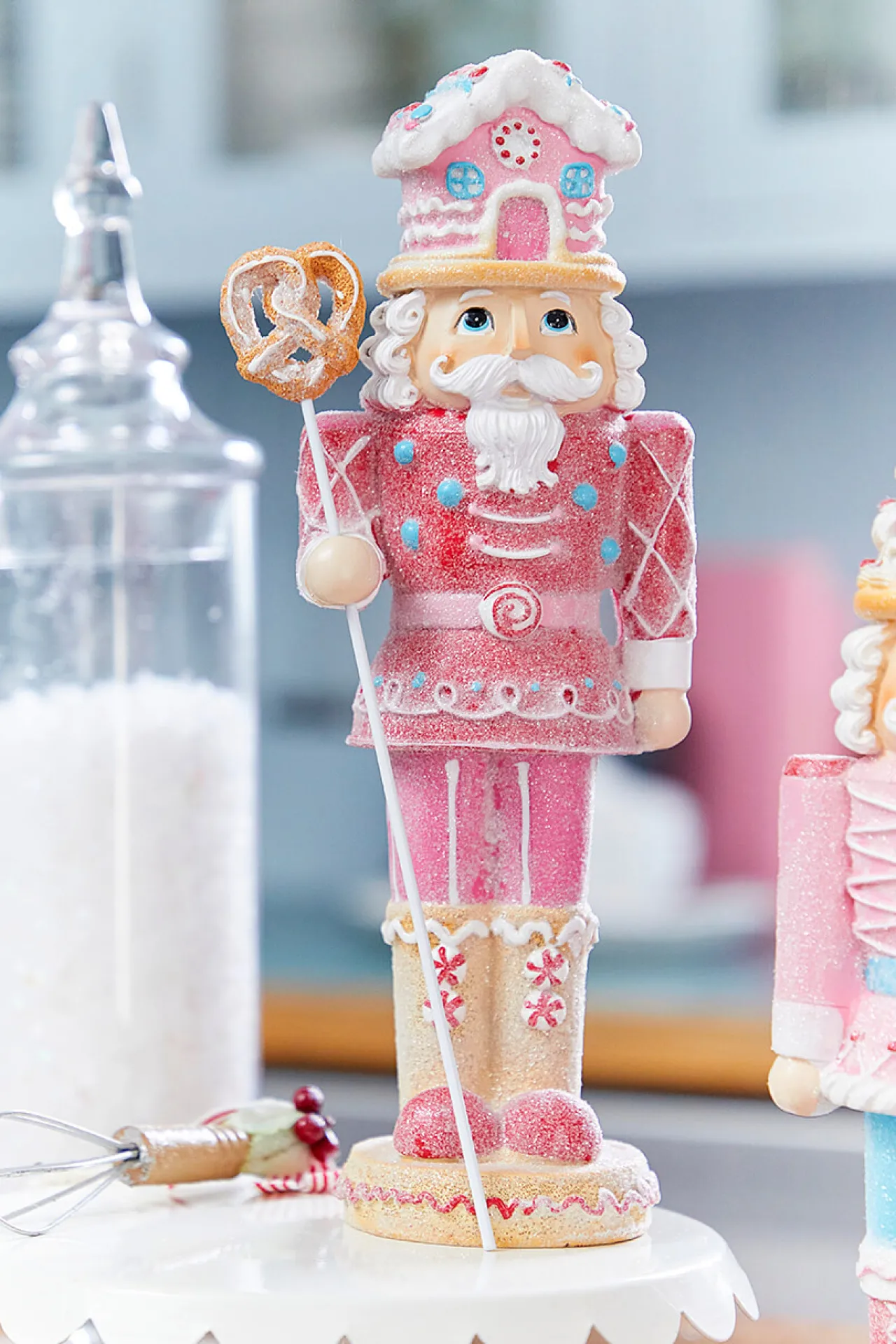 Store 12.5" Resin Sweets Nutcracker Christmas Accents