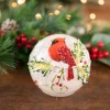 Sale 4” Small Glass Light Up Cardinal Décor Christmas Accents