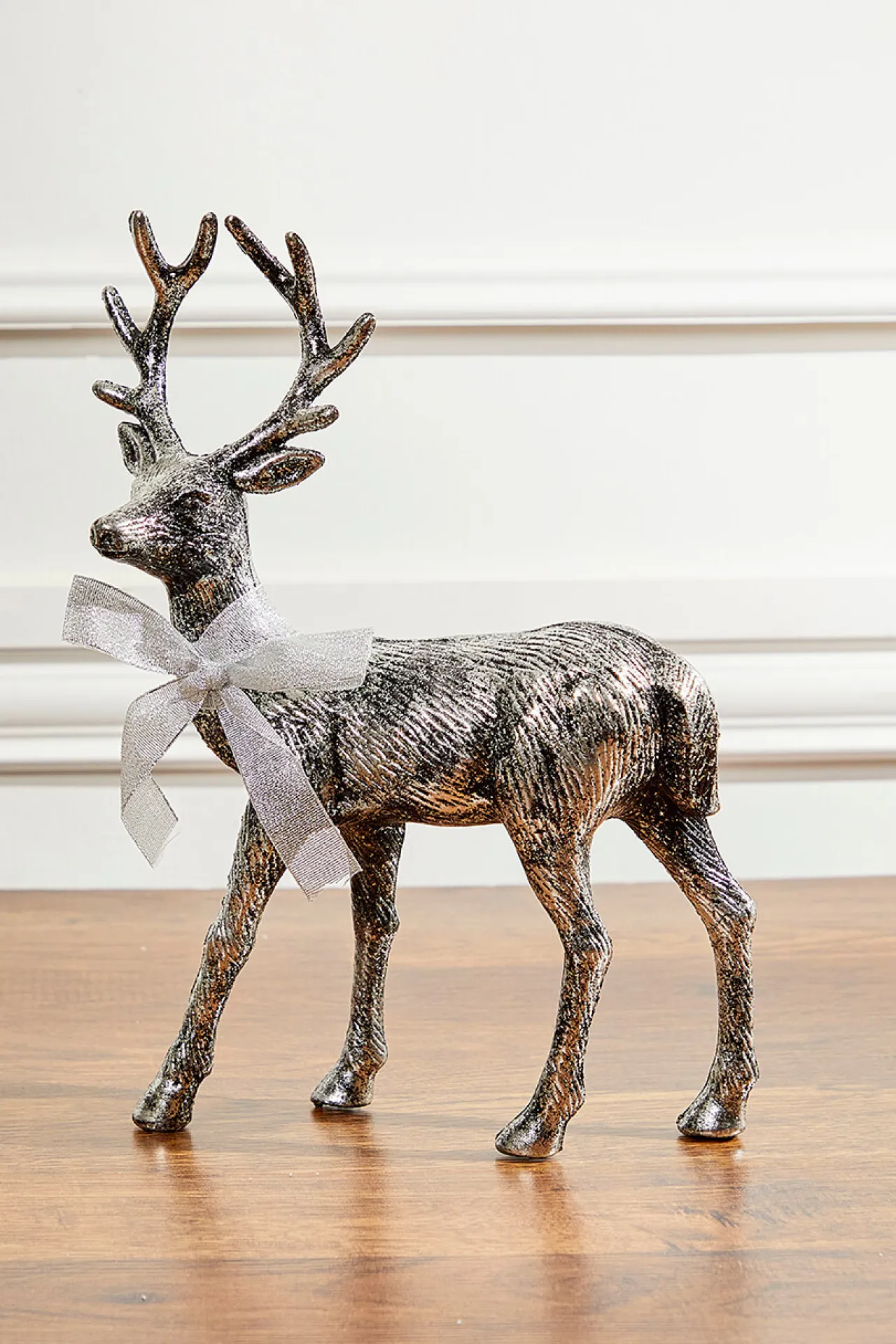Cheap 13" Standing Buck Deer Christmas Accents