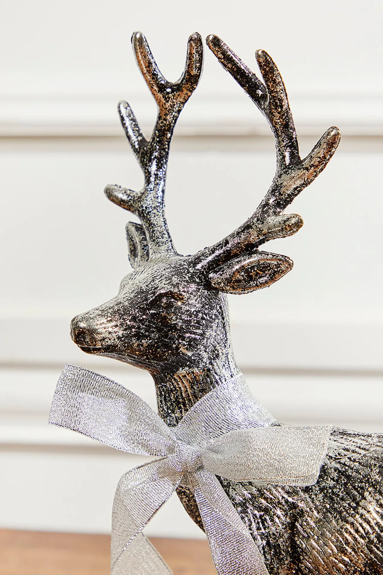 Cheap 13" Standing Buck Deer Christmas Accents