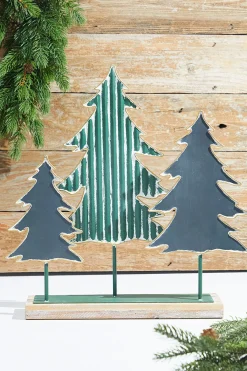 Flash Sale 17.5” Trees On Stand Christmas Accents