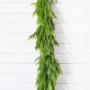 Cheap 60" X 16" Real Touch Deluxe Norfolk Pine Garland Christmas Garlands|Natural Greenery