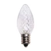 Cheap C7 Platinum Elite LED SMD Bulbs (25 Bulbs/bag) - Faceted, Cool White Outdoor Lighting