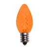 Cheap C7 Platinum Elite LED SMD Bulbs (25 Bulbs/bag) - Faceted, Orange Outdoor Lighting