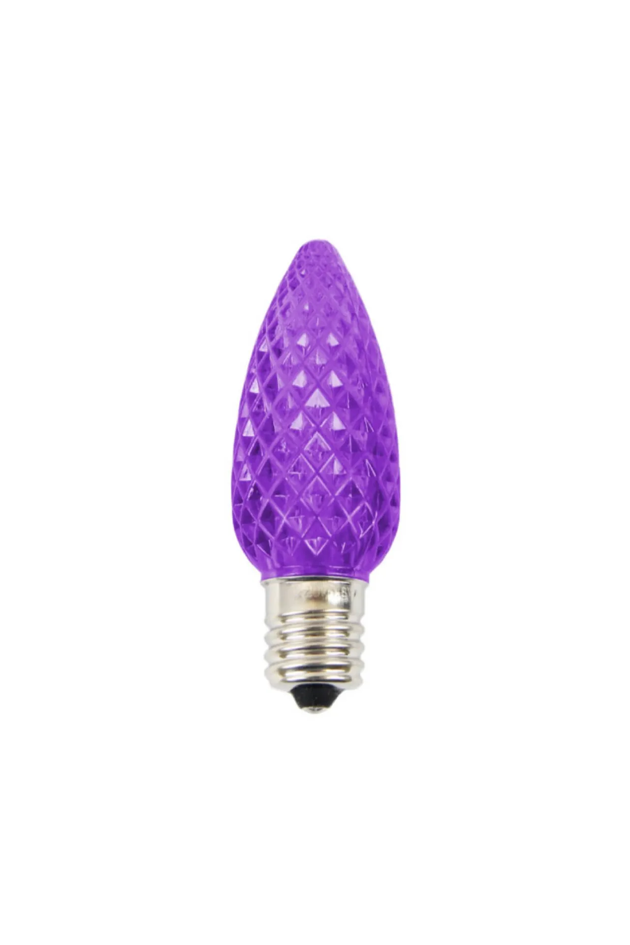 Best Sale C9 Platinum Elite LED SMD Bulb (25 Bulbs/bag) - Faceted, Purple Bulbs|Outdoor Lighting
