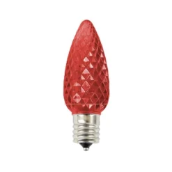 Sale C9 Platinum Elite LED SMD Bulb (25 Bulbs/bag) - Faceted, Red Bulbs|Outdoor Lighting