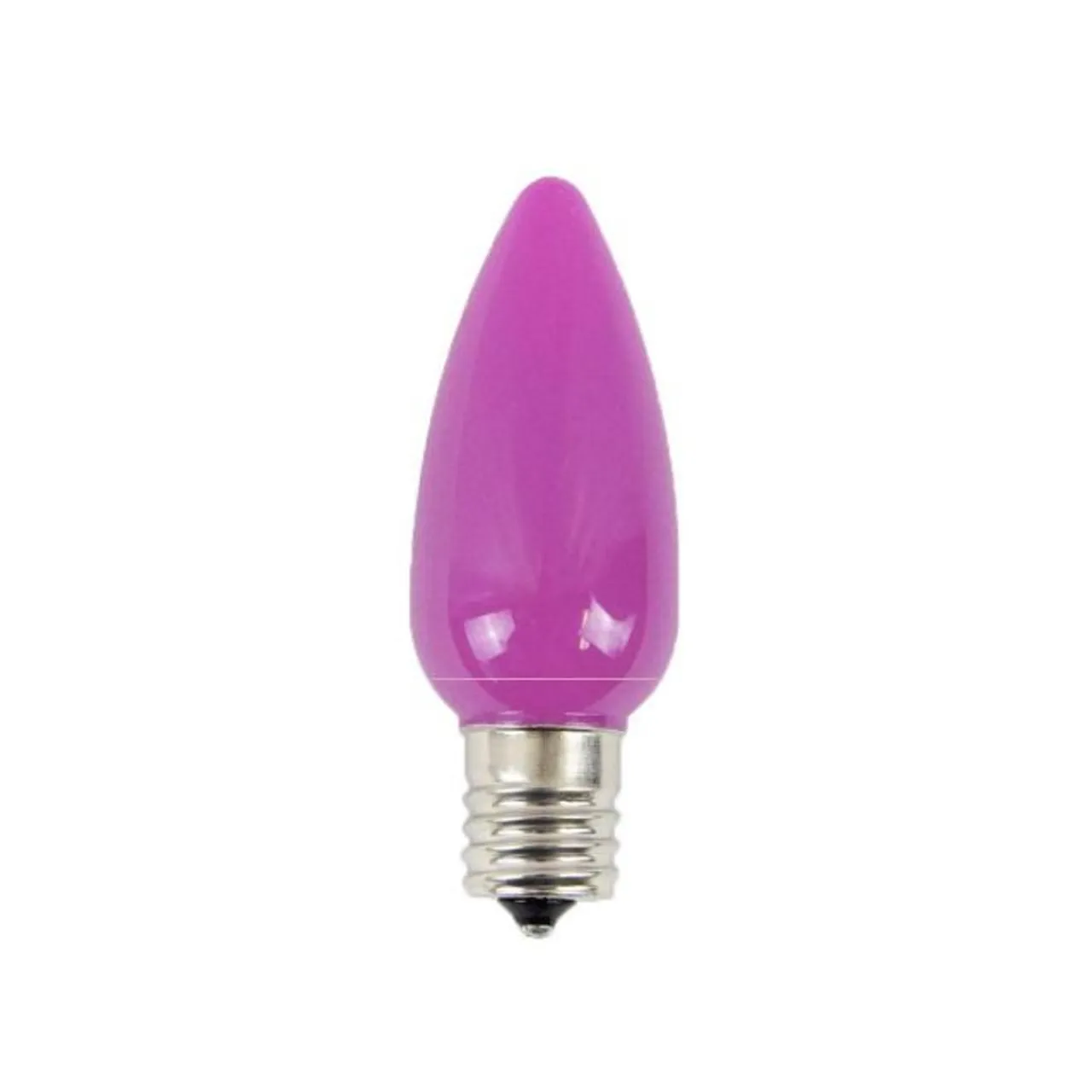 Best Sale C9 Platinum Elite LED SMD Bulb (25 Bulbs/bag) - Frosted, Pink Bulbs|Outdoor Lighting