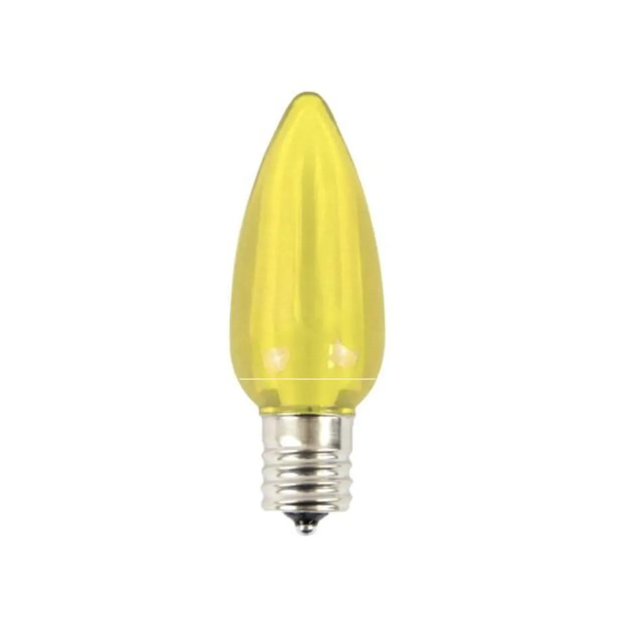 Best Sale C9 Platinum Elite LED SMD Bulb (25 Bulbs/bag) - Smooth, Yellow Bulbs|Outdoor Lighting