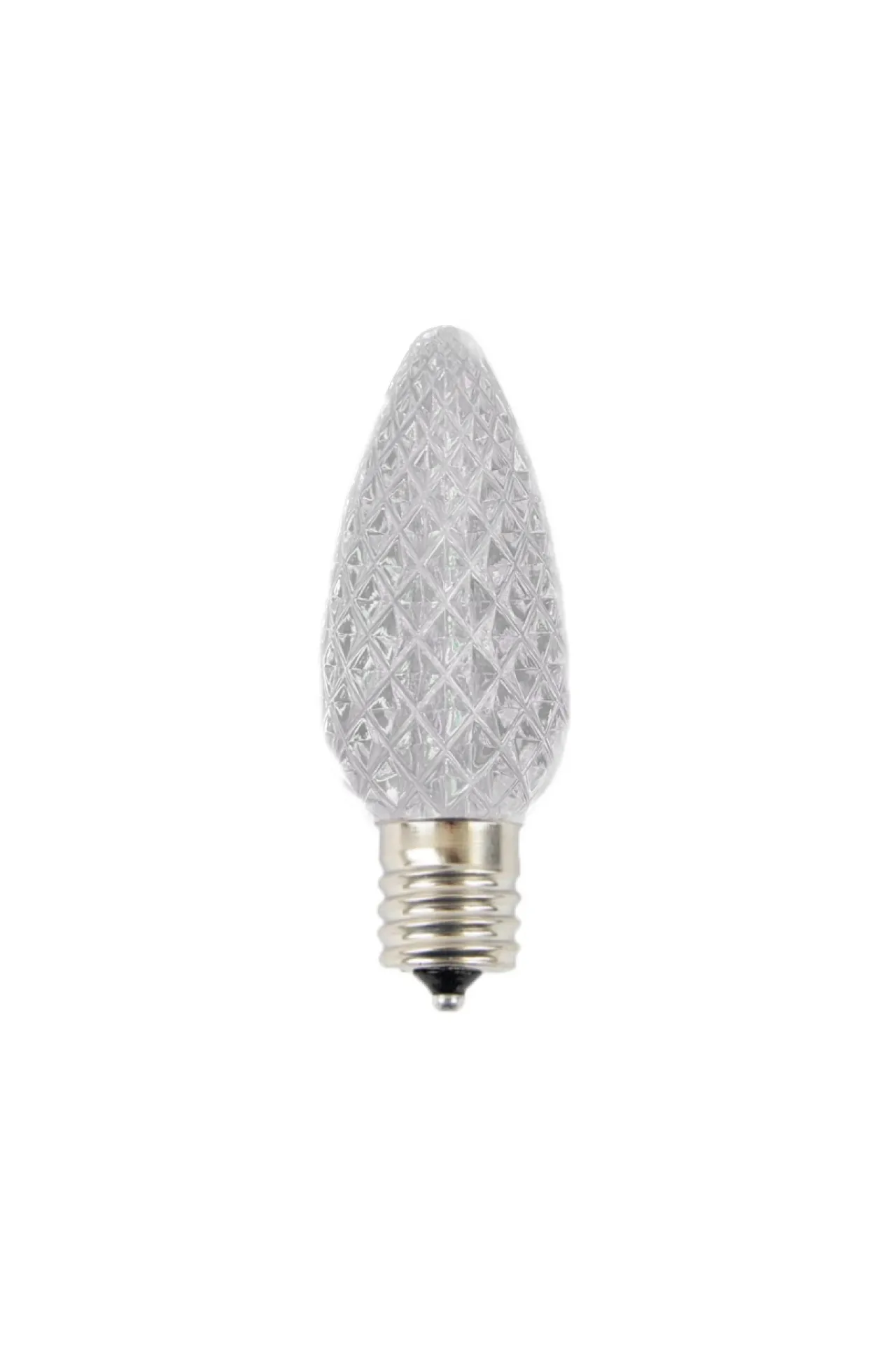 New C9 Wonderful LED SMD Bulb (25 Bulbs/bag) - Faceted, Cool White Bulbs|Outdoor Lighting