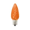 Fashion C9 Wonderful LED SMD Bulb (25 Bulbs/bag) - Faceted, Orange Bulbs|Outdoor Lighting