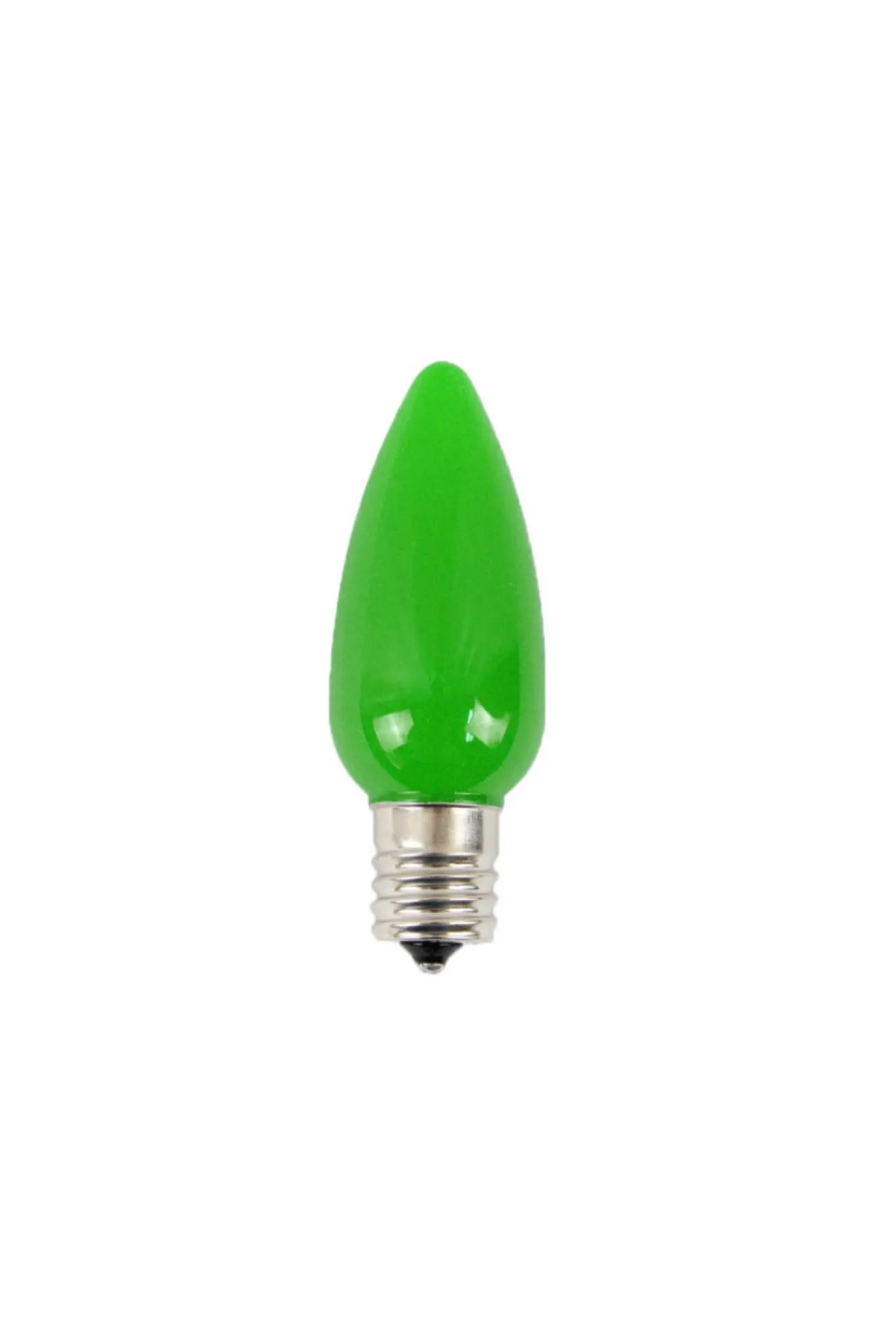 Cheap C9 Wonderful LED SMD Bulb (25 Bulbs/bag) - Frosted, Green Bulbs|Outdoor Lighting