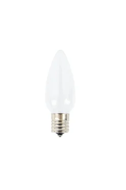 Hot C9 Wonderful LED SMD Bulb (25 Bulbs/bag) - Smooth, Cool White Bulbs|Outdoor Lighting