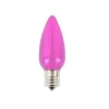 Clearance C9 Wonderful LED SMD Bulb (25 Bulbs/bag) - Smooth, Pink Bulbs|Outdoor Lighting